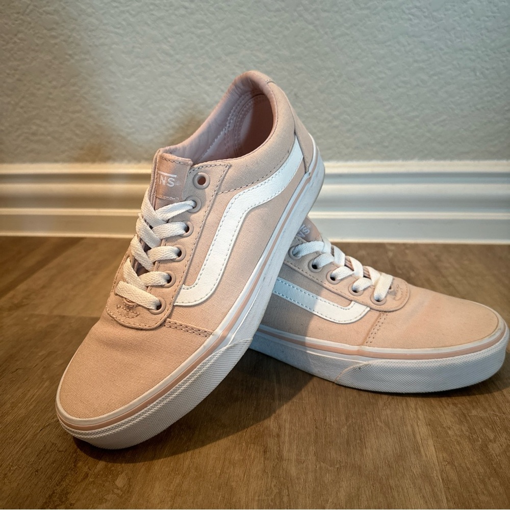 Vans Ward Hi Sepia Rose Pink Women’s Skate Shoes Size 6.5 BARELY WORN